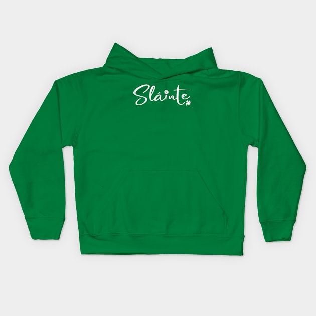 Pickleball Slainte Kids Hoodie by whyitsme